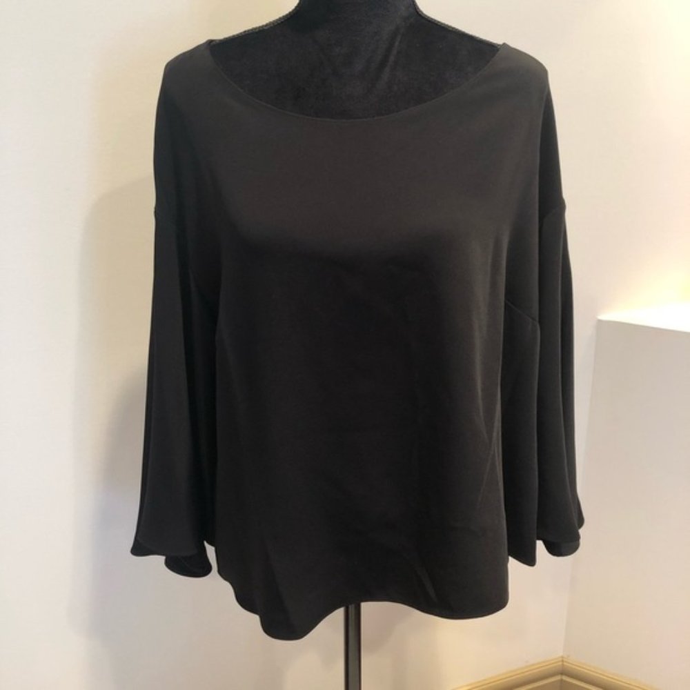 Lauren Ralph Lauren black top with full sleeves